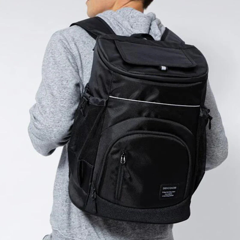 Mochila isotérmica de gran capacidad (30 litros) – Perfecta para viajes, playa y aventuras al aire libre