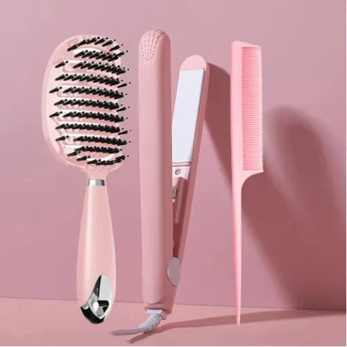 Plancha de Pelo de Cerámica Rosa para un Acabado Suave Cerámica