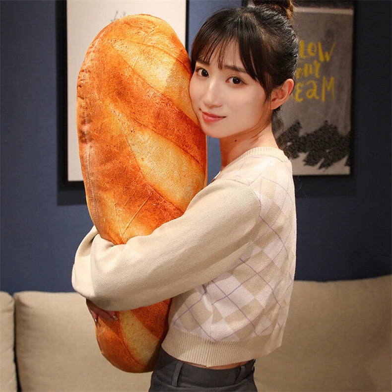 French Bread Pillow Plush