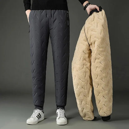 7XL Men Winter Warm Thicken Sweatpants Mens Joggers Pants Fleece AliExpress