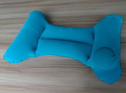 Inflatable Travel Pillow Back Lumbar Support Air Cushion Neck Waist