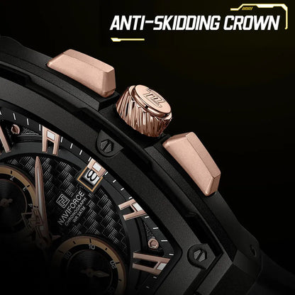 NAVIFORCE New Men's Multifunctional Sports Watch Top Best Watches Store