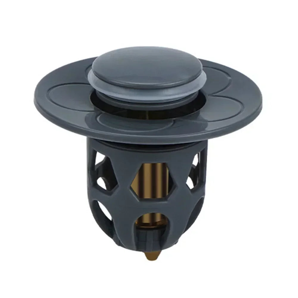 Bathroom Sink Plug Stopper Wash Basin Pop-Up Bounce Core Drain Filter Bathtub Hair Catcher Sink Strainer Bathroom Accessories Bestbuy Tools Store