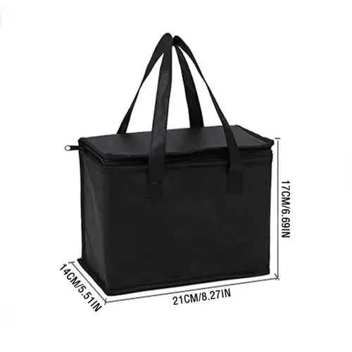 Portable Food Delivery Bag Lunch Cooler Bag Folding Insulation Picnic