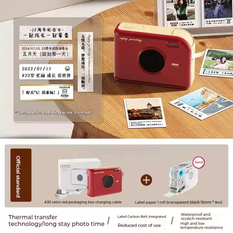 LabelRibbon™ Bluetooth Custom Printer 🎀📱