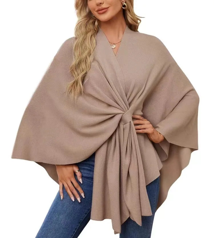 Luxury Poncho Shawl Wrap – Ultra-Soft & Stylish Cover-Up!