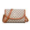 2025 Spring and Summer New High-end Bag Women's Trendy Retro Printed Letters Versatile Messenger Small Square Bag