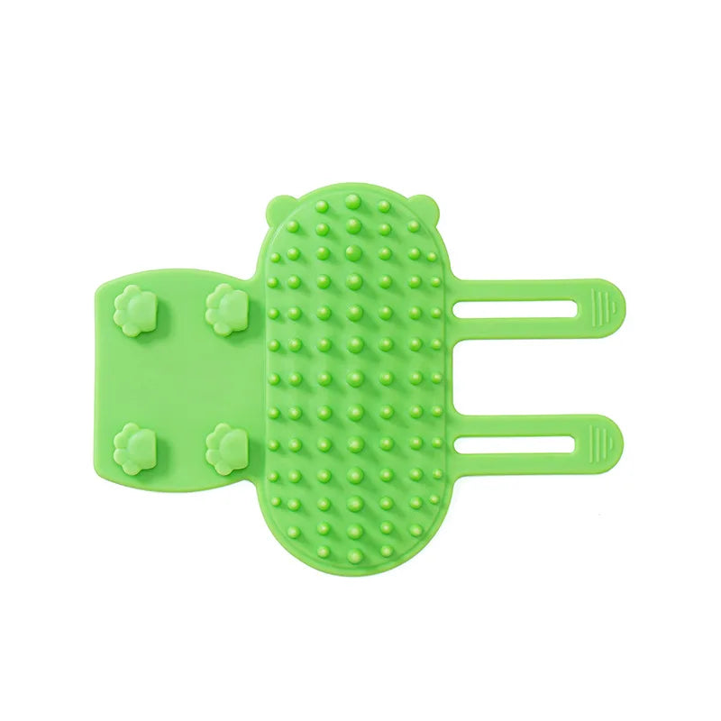 Pet Cat Hair Removal Massage Comb: Self-Cleaning Wall Corner Cat Scratcher Brush for Grooming HOMEPRO GLOBAL Store