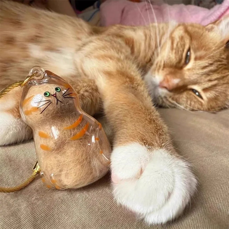 Purr-fect Fur Keepsake – Adorable Charm to Treasure Your Cat’s Fluff!