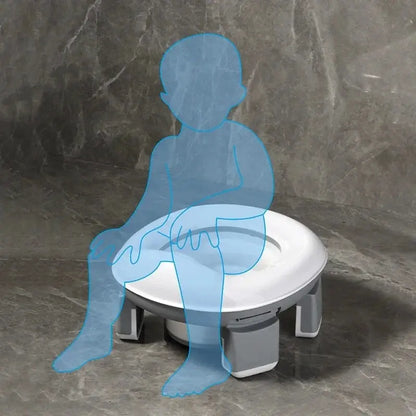 3 in 1 Baby Travel Potty Folding Children's Potty Baby's Mobile Toilet