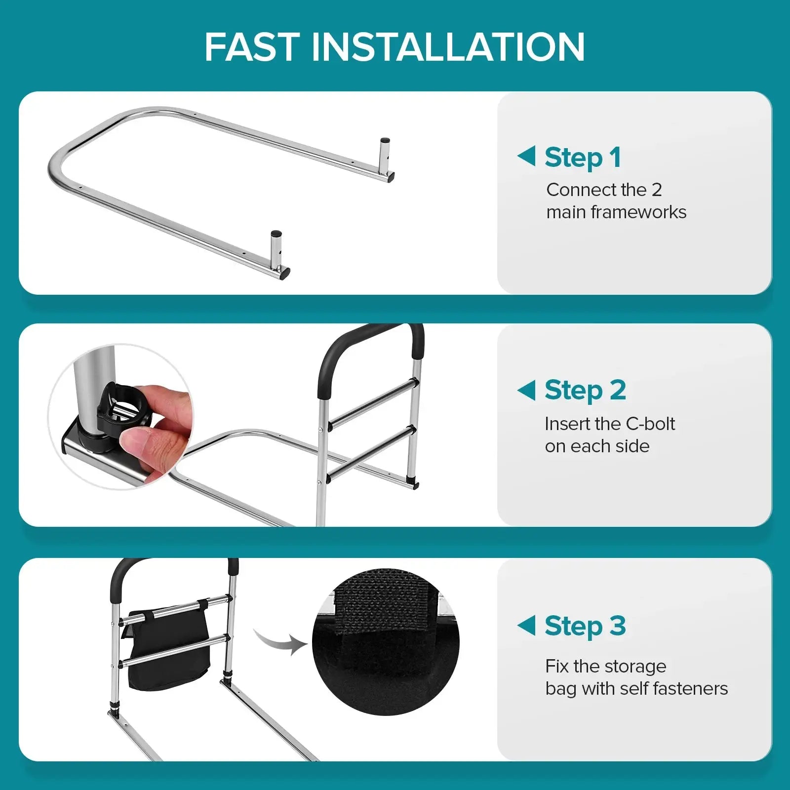 Adjustable Safety Bed Rail For Adult Standing Aid Elderly Bed Handle AliExpress