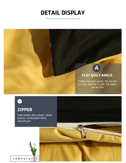 Happy Halloween Bedding Set 3D Digital Printing 2-3 Piece Set (No Core) Suitable for Bedroom Duvet Cover Set Halloween Decor