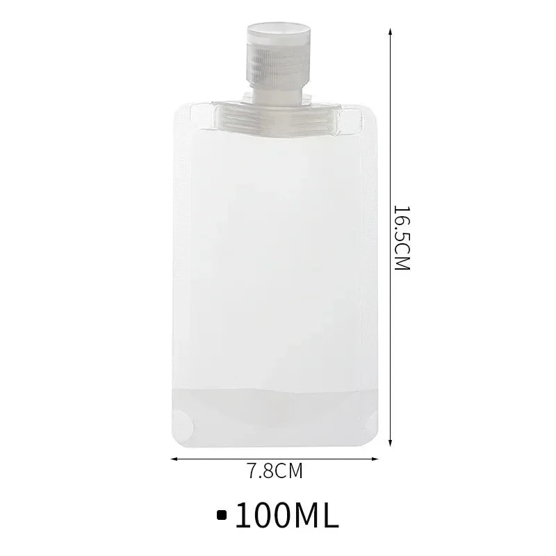 Squeeze & Go Pouch – Portable Fluid Makeup Bag