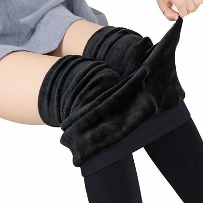 View details for Women Winter Leggings Warm Leggins High Waist Solid Color Velvet Women 