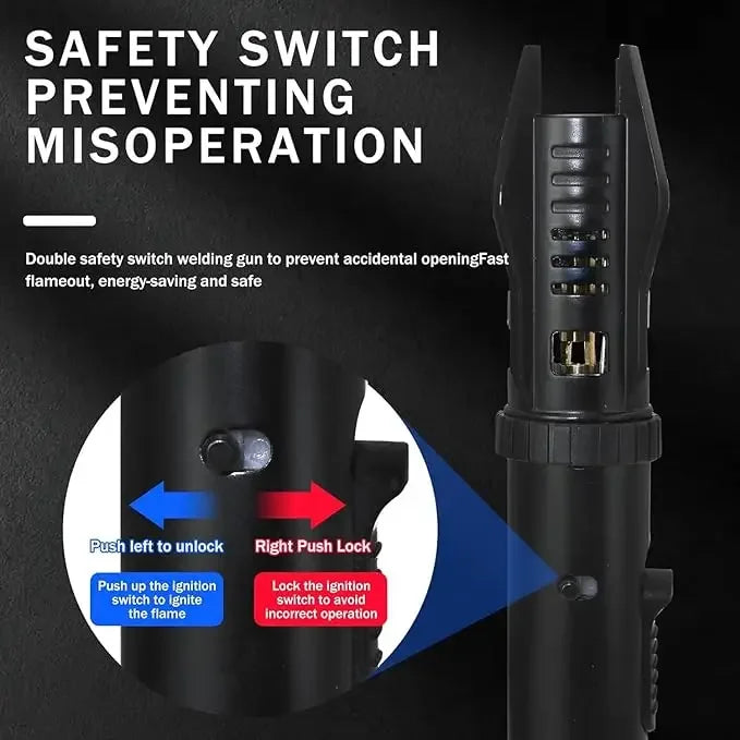 Turbo Torch Jet Gas Lighter High Firepower Windproof Spray Gun Kitchen Cooking Smoking Accessories Jewelry Welding Cigar Lighter Unusual lighters Store