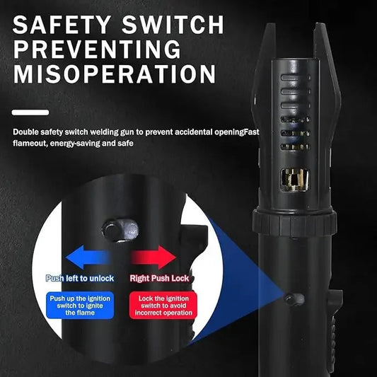 Turbo Torch Jet Gas Lighter High Firepower Windproof Spray Gun Kitchen Cooking Smoking Accessories Jewelry Welding Cigar Lighter Unusual lighters Store