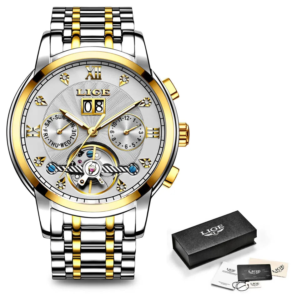 CrystalX Skeleton Men's Mechanical Watch South Bay Evans General Store