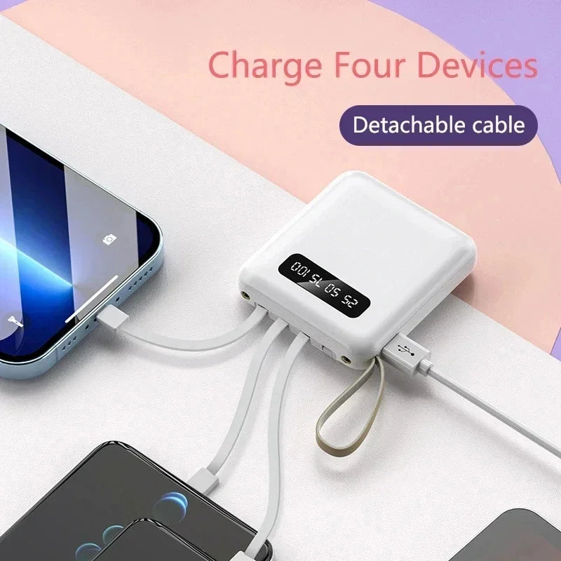 Charge Everything: Compact 4-in1 Power Pack