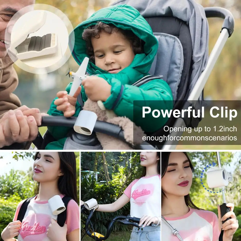 Chill Anywhere: USB Rechargeable Cooling Fan