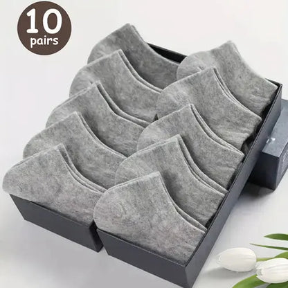 10/20/30/40/50 Pairs Of Breathable Deodorant Men's Low Cut Ankle Socks AliExpress