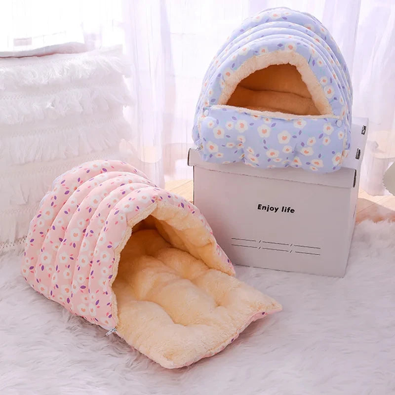 PurrNest 360: Cozy, Washable, Year-Round Cat Bed QiuQiu Petty Store