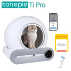Tonepie-automatic smart litter box for cats, self-cleaning, fully closed, 65L, pet litter tray All-purpose Storage Supplies Store