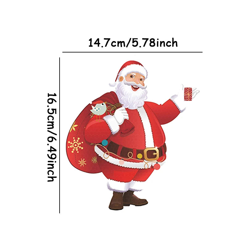 FestiveMag™ Bulb Decals – Stick, Shine & Spread Cheer