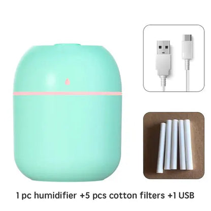 Portable USB Ultrasonic Air Mini Humidifier Essential Oil Diffuser Car AliExpress