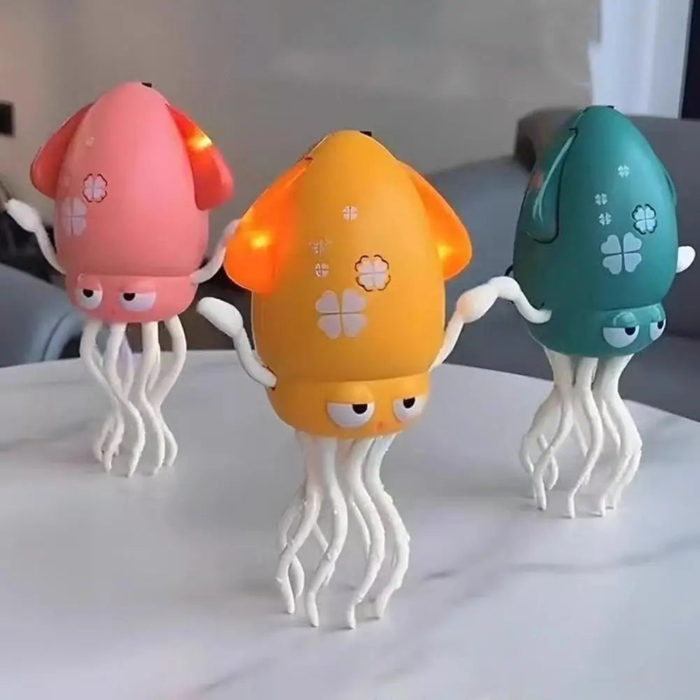 Children's Day Gift Dancing Octopus Toy Induction Auatic Obstacle Avoidance Eight-Armed Fi Str Relief Device
