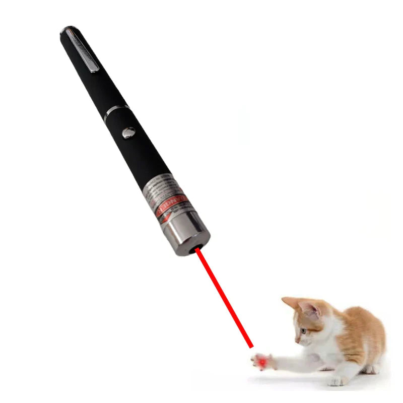 2-in-1 Mini Laser Pointer, LED Pet Training Flashlight, Scratching Toys for Pets and Cats, Christmas Gifts Shop1104384033 Store