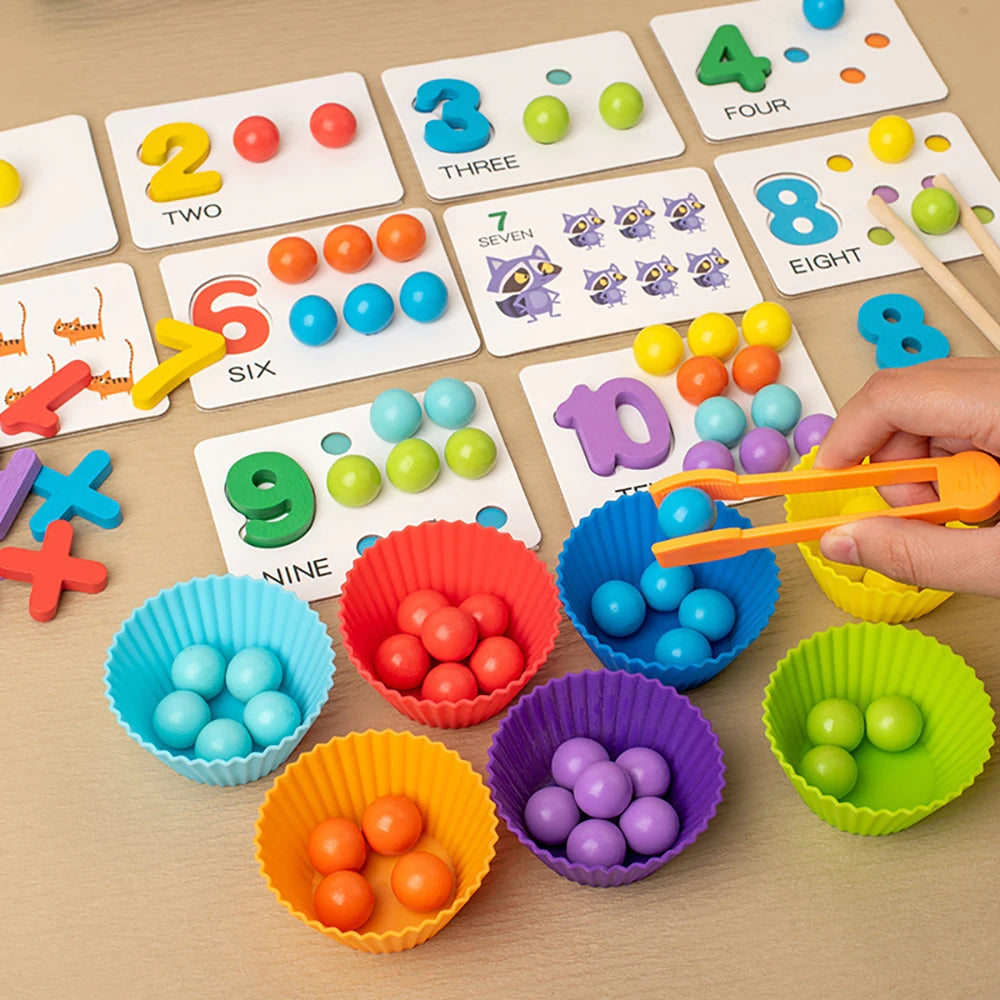 Math Made Fun: Montessori Number Play Set