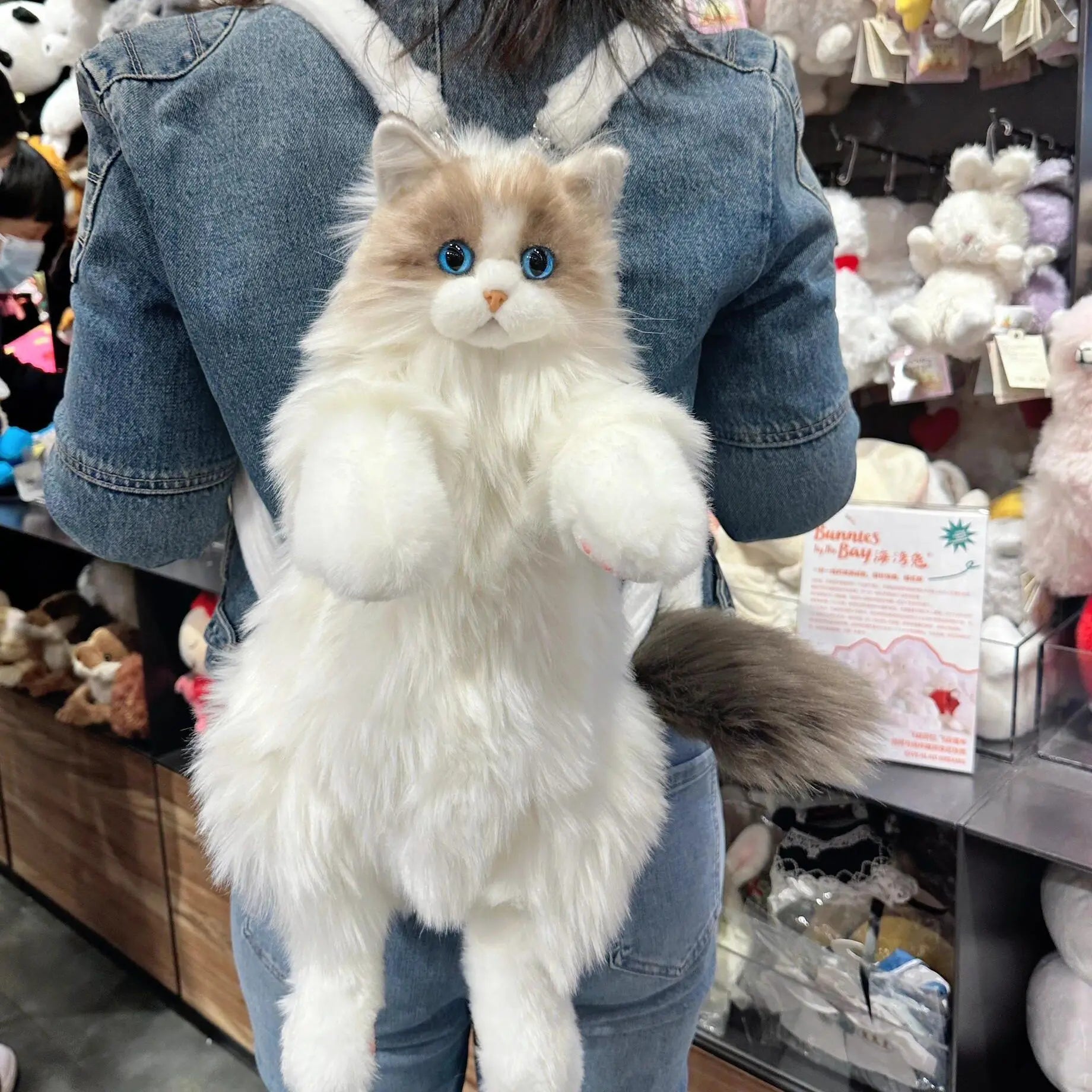 Cuddly Companion Backpack – Realistic, Soft, and Fun! gengu Store