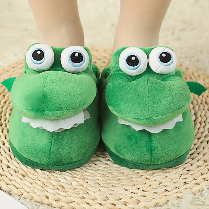 CrocCozy™ Slippers: Warm, Funny Comfort for All Ages 🐊