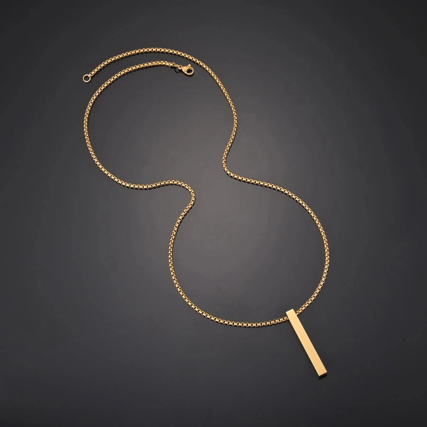 Atoztide New Engraved Date Necklaces Name for Women Stainless Steel