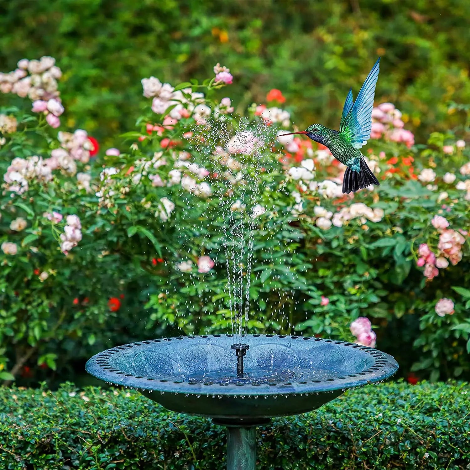Fuente Solar AquaSun™ 🌞💧 — Flujo de Agua Exterior sin Esfuerzo
