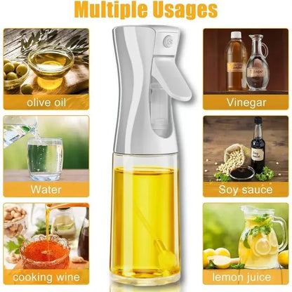 Oil Sprayer, 200ml/300ml Olive Oil Spray Bottle for Kitchen Air Fryer