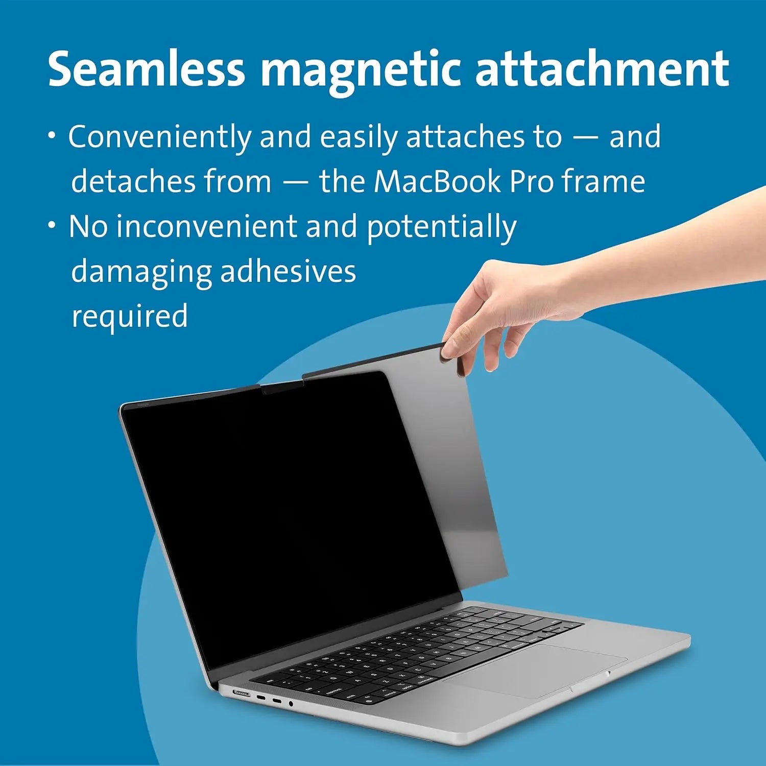 ScreenSafe™ Magnetic MacBook Privacy 💻🛡️