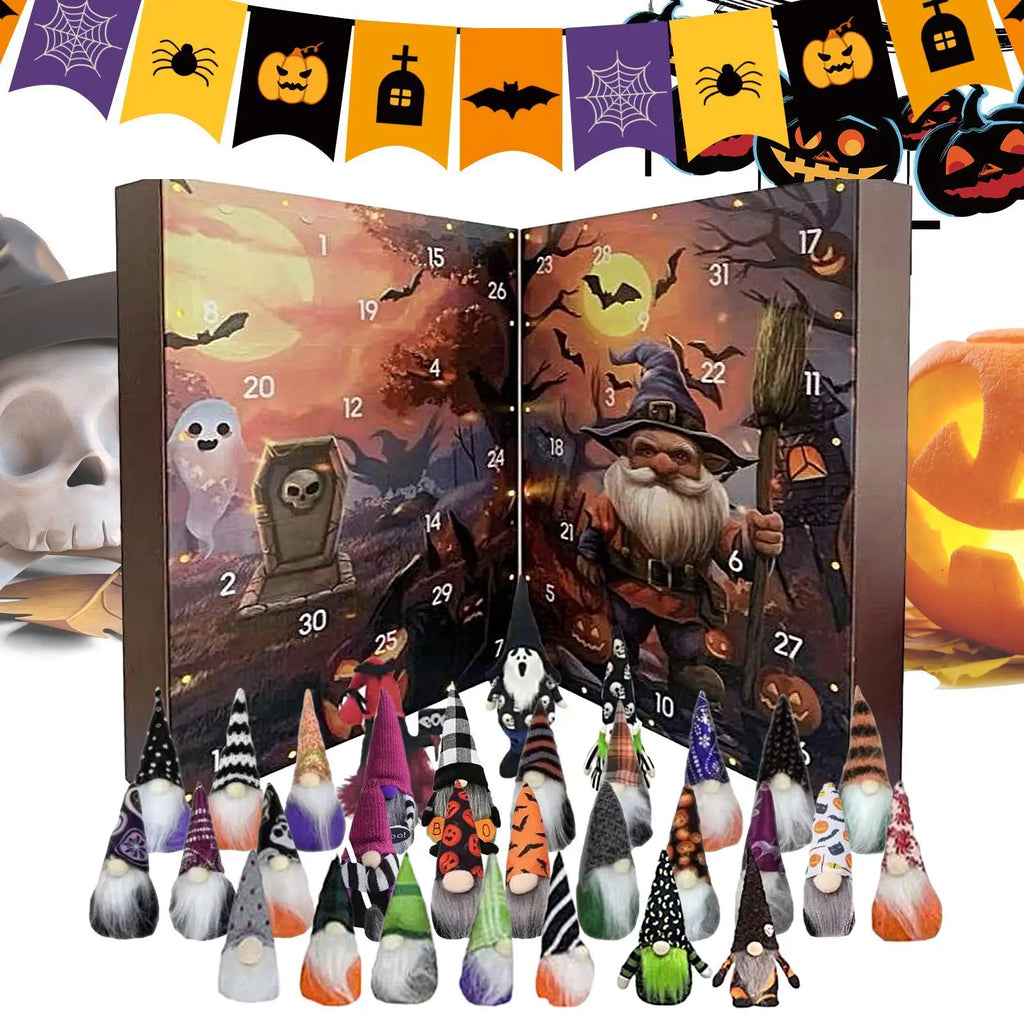Calendario de cuenta regresiva espeluznante: ¡31 días de golosinas y sorpresas de Halloween!