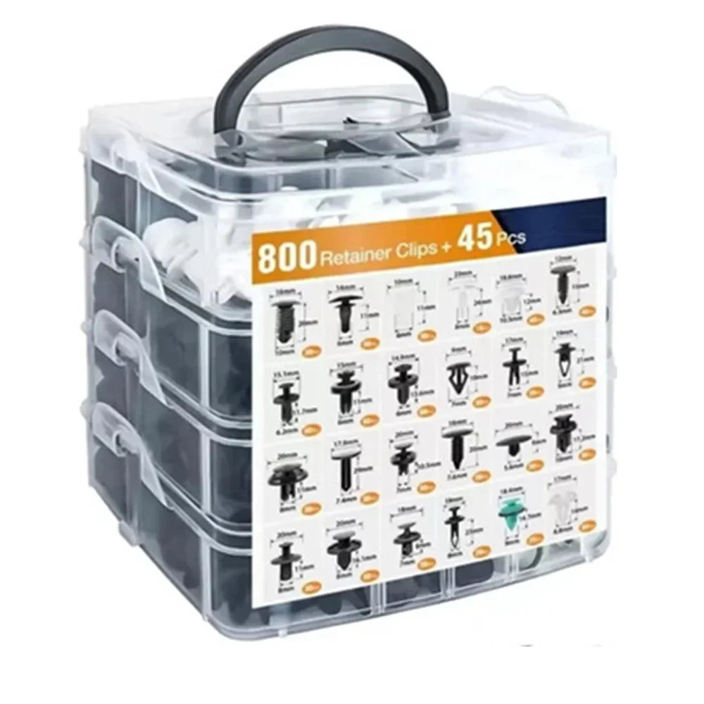 725-Piece Car Clip & Fastener Kit – Ultimate Removal & Replacement Tool! Car Speciality Supplies Store
