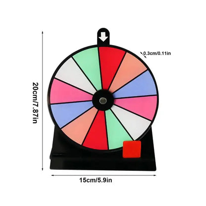 SpinningPrize Wheel Tabletop Lottery Activity Turntable Draw AliExpress