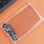 2.5 Inch HDD SSD Case SATA to USB 3.1 Type C 4TB Transparent External Hard Drive Housing Compatible UASP SATA III Laptop BEST Tools House Store