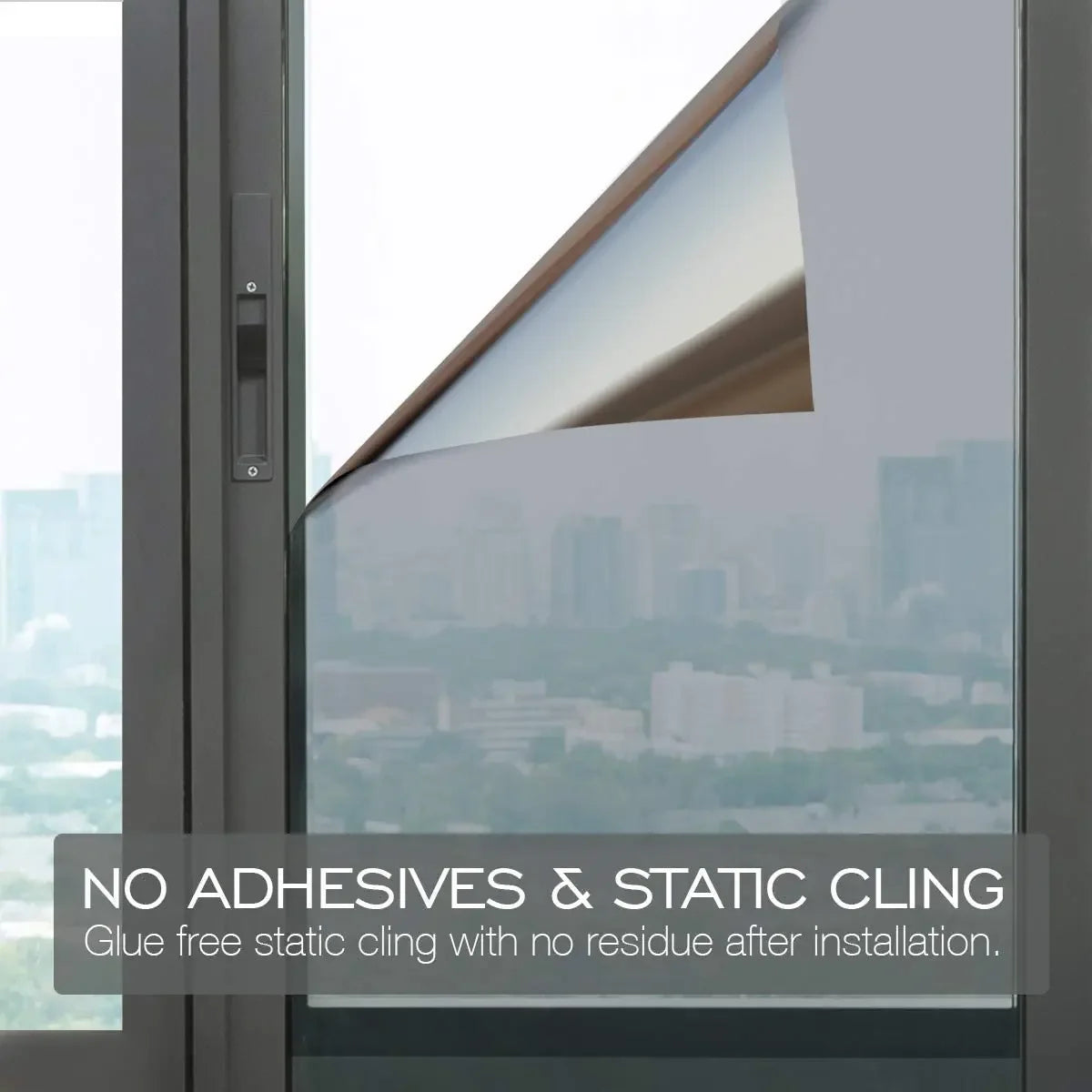 Lámina para ventanas antirreflejo extremo – ¡Privacidad + 99% de protección UV!