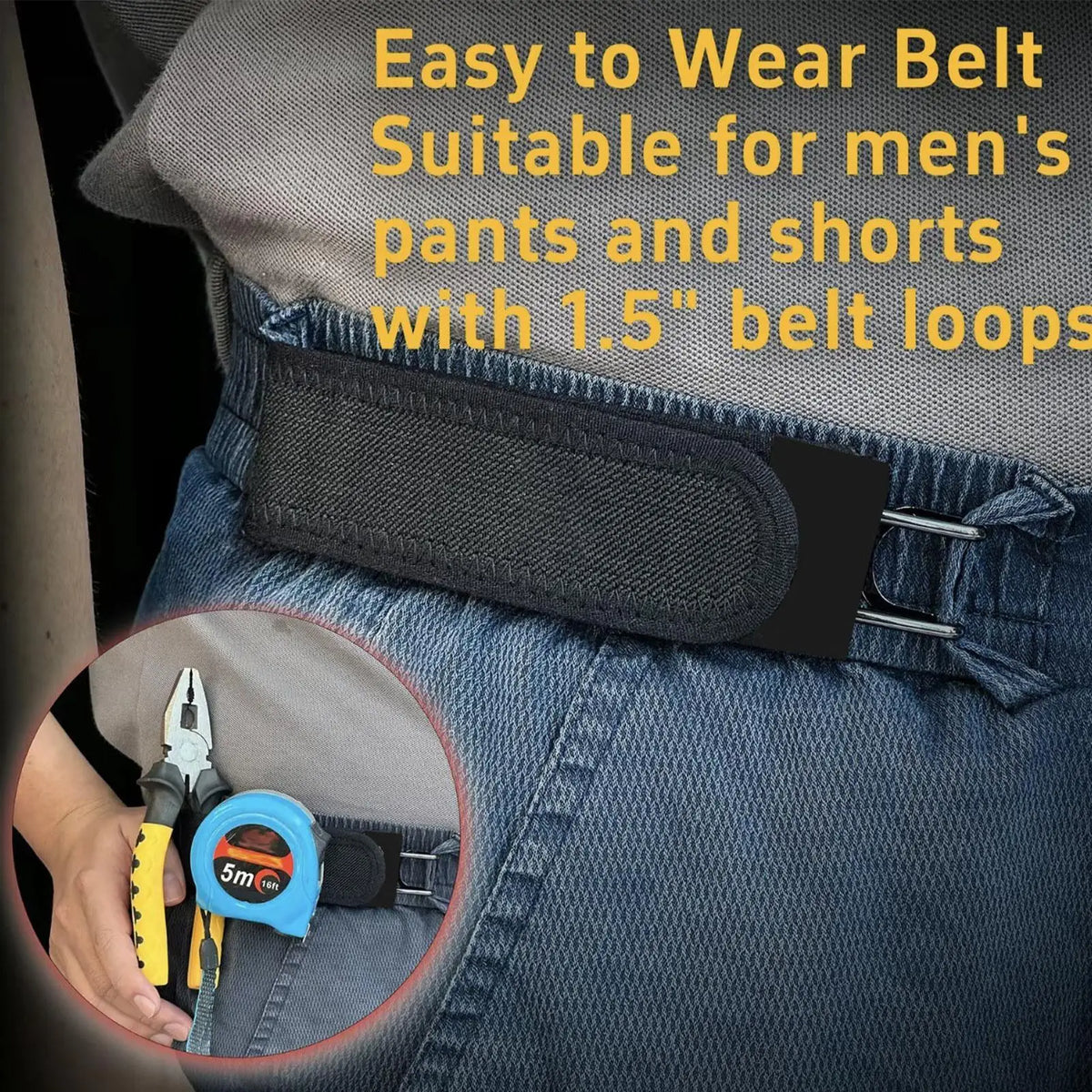HookFlex™ Tactical Belt ⚙️✨ No Buckle. No Hassle