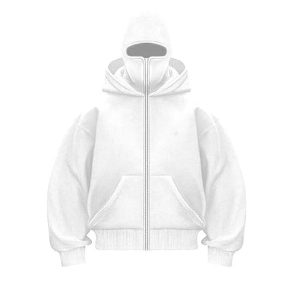 Y2K Gothic Harajuku Double Hat Design Sportswear Winter New Hoodie AliExpress