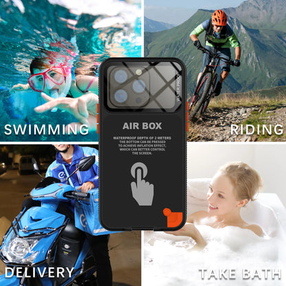Outdoor Swimming Underwater Photography Universal Dropproof and Dustproof IP68 Waterproof Phone Case for iPhone16/15Pro/14/13/12