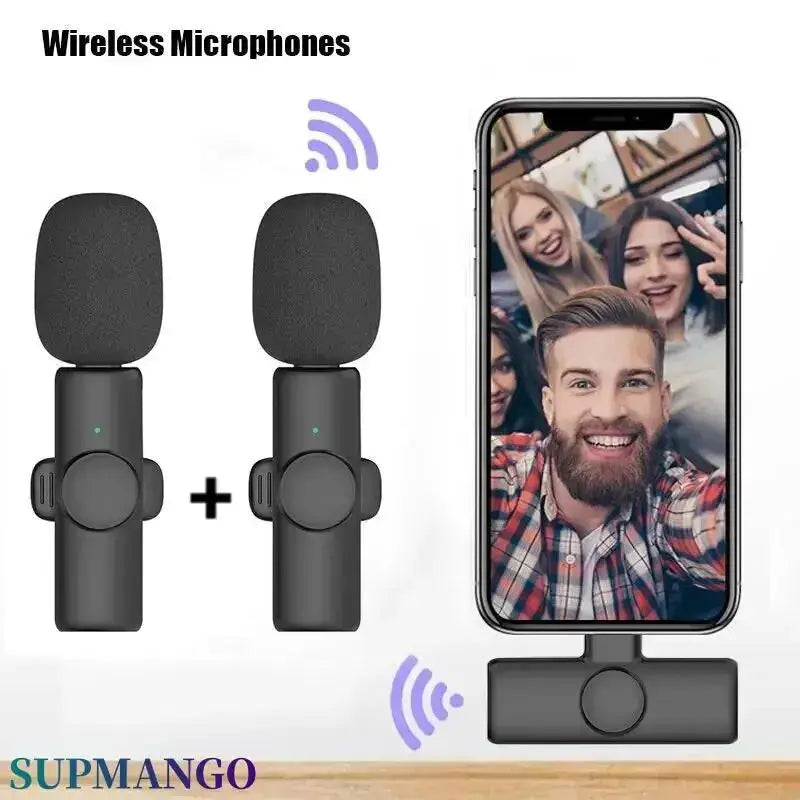 K11 Professional Wireless Lavalier Microphone for iPhone iPad Laptop AliExpress
