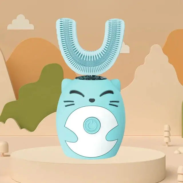 Electric U-shaped Toothbrush Children Sonic Toothbrush 360 Degrees Smart Dental Tooth Brush Teeth Whitening for Waterproof Kids BALASHOV Exquisite Life Store