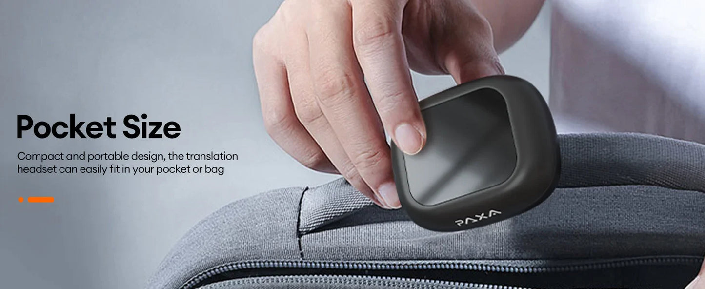 PAXA SpeakMate™ – AI Earbuds for 145 Languages