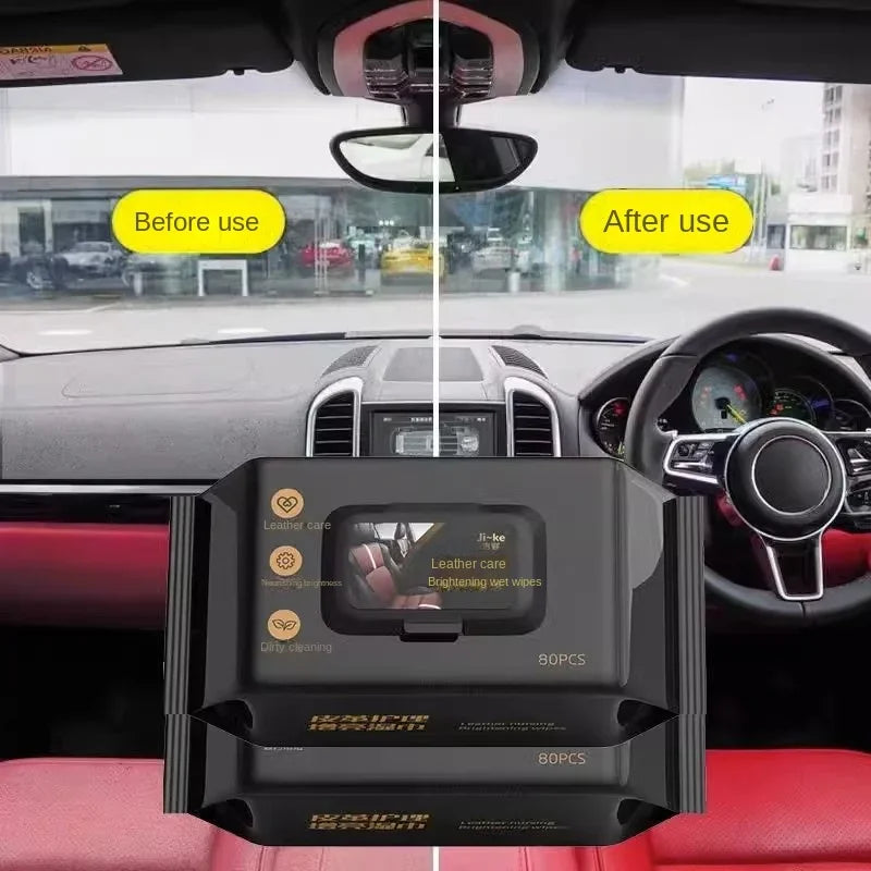 Dash & Shine Wipes – Quick Clean & Gloss in One Swipe!