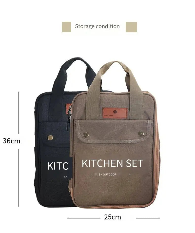 8pcs Camping Kitchen Cookware Set Portable Outdoor Travel Utensils AliExpress